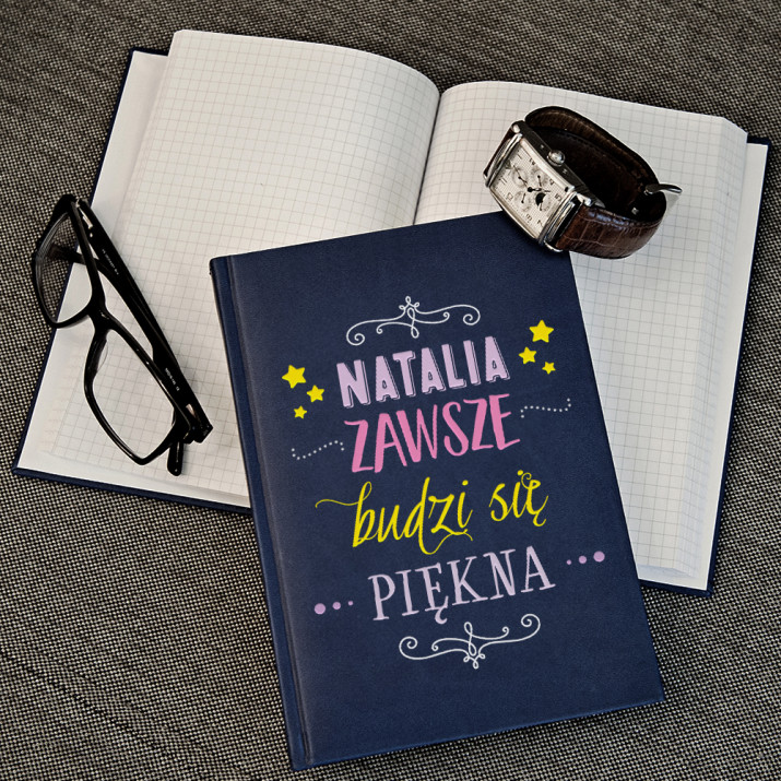 Zawsze piękna - notatnik A5 z nadrukiem